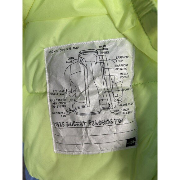 North Face Hyvent Juniors Size 18 XL Purple Jacket Coat with Hood Lined Winter - Picture 7 of 12